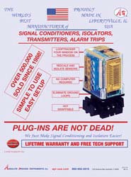 API plug in signal conditioners